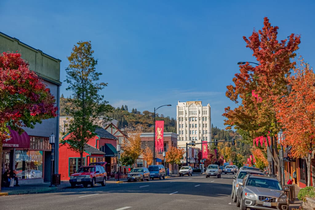 Downtown Ashland Oregon